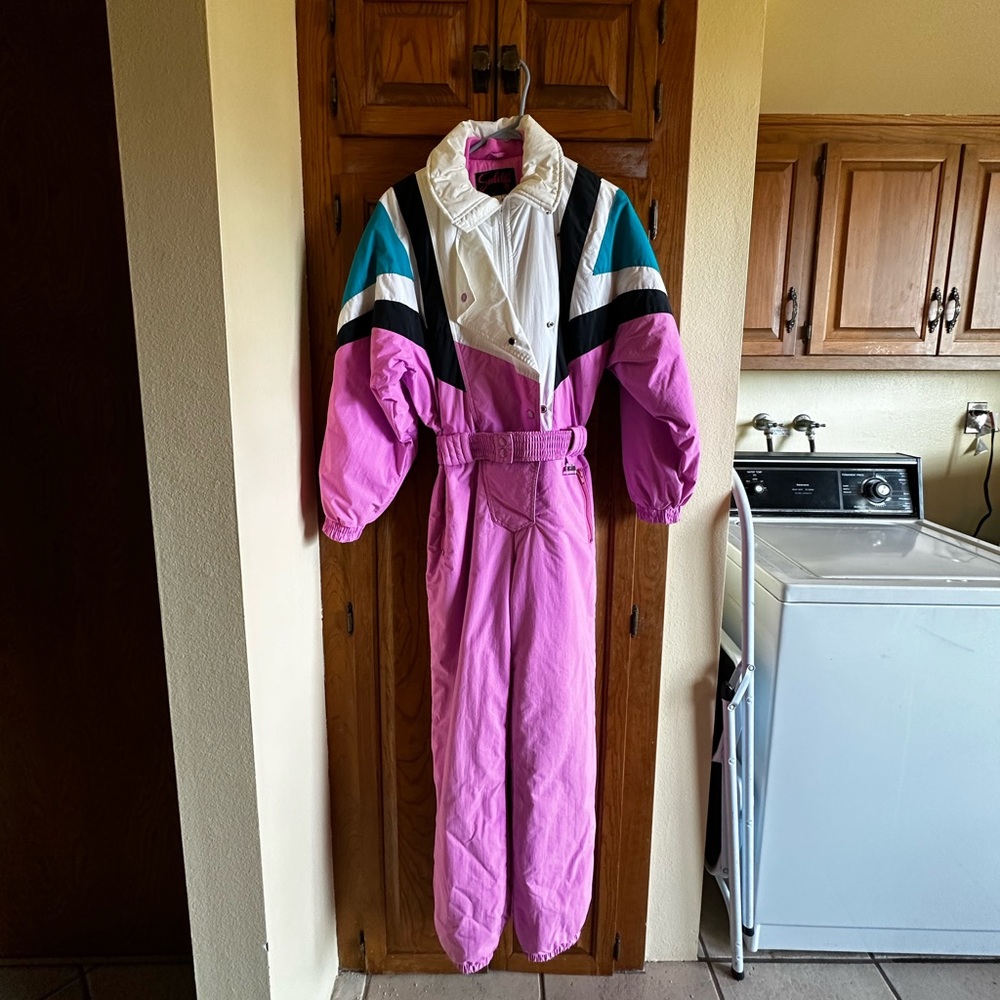 vintage subello snowsuit!